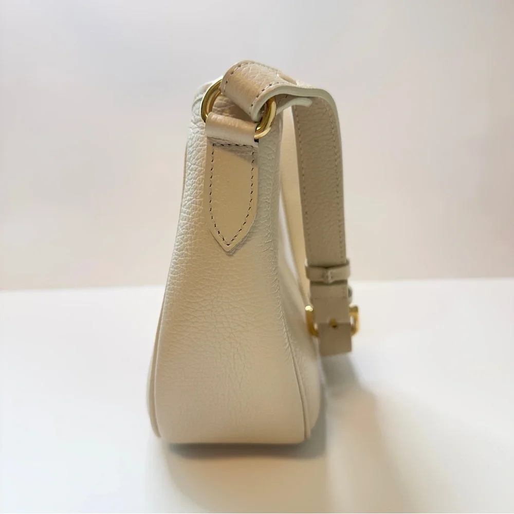 Like new! Anna Paola Italian Genuine Leather Shoulder Bag - Picture 7 of 12